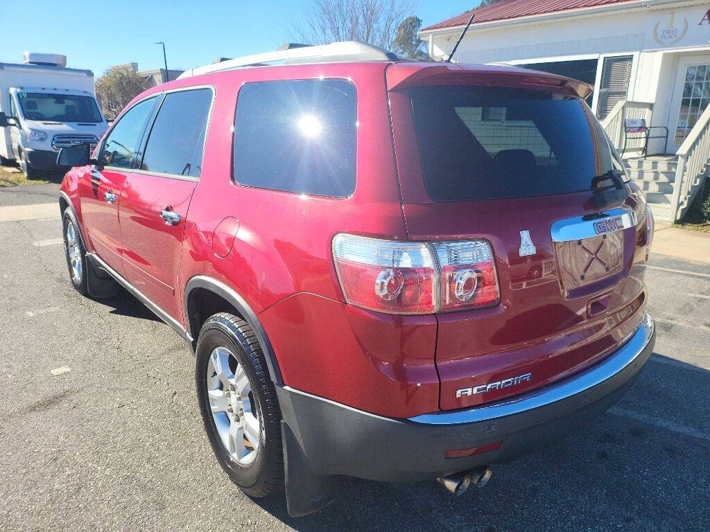 2012 GMC Acadia for sale at First Place Auto Sales LLC in Rock Hill, SC