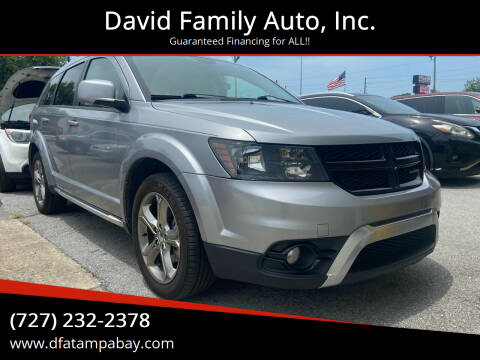2016 Dodge Journey for sale at David Family Auto, Inc. in New Port Richey FL