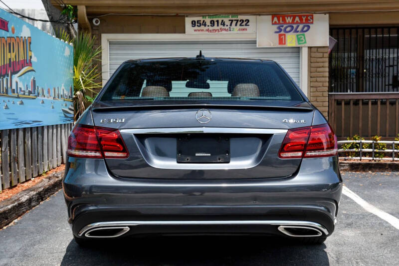 2016 Mercedes-Benz E-Class E 350 4MATIC