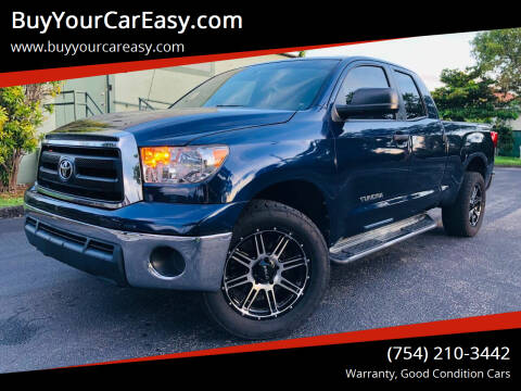 2012 Toyota Tundra for sale at BuyYourCarEasyllc.com in Hollywood FL