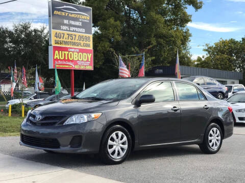 2013 Toyota Corolla for sale at BEST MOTORS OF FLORIDA in Orlando FL