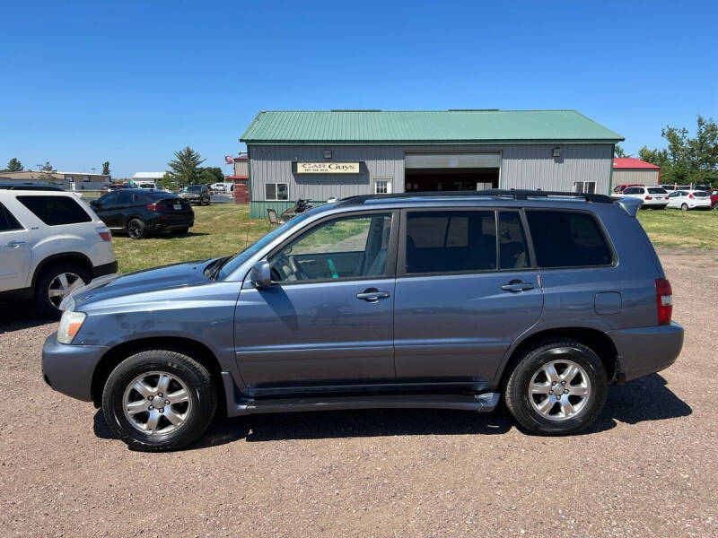 2004 Toyota Highlander for sale at Car Guys Autos in Tea SD