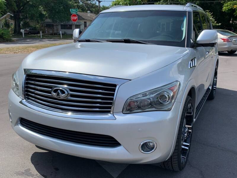 2011 Infiniti QX56 for sale at LUXURY AUTO MALL in Tampa FL