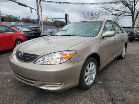 2003 Toyota Camry for sale at Cedar Auto Group LLC in Akron OH