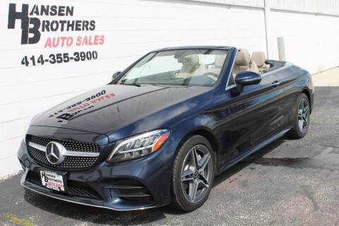 2019 Mercedes-Benz C-Class for sale at HANSEN BROTHERS AUTO SALES in Milwaukee WI