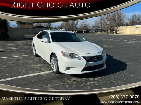 2013 Lexus ES 350 for sale at Right Choice Auto in Boise ID