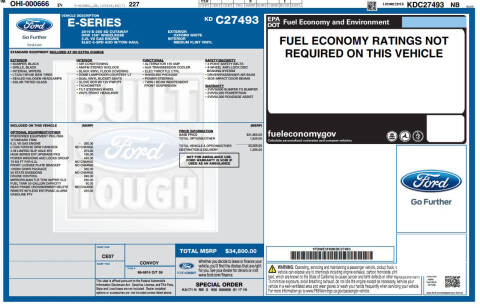 2019 Ford E-Series E-350 SD