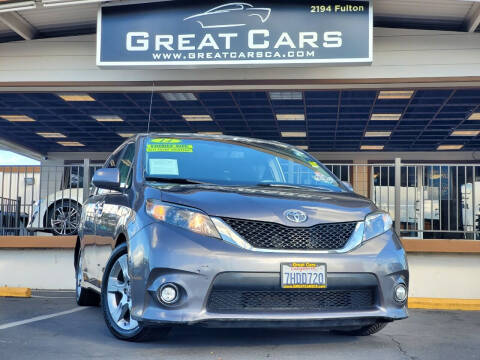 2014 Toyota Sienna for sale at Great Cars in Sacramento CA