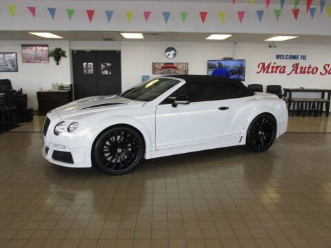 2012 Bentley Continental for sale at Mira Auto Sales in Dayton OH