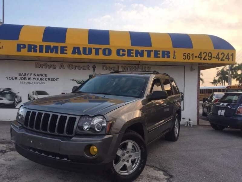 2007 Jeep Grand Cherokee for sale at PRIME AUTO CENTER in Palm Springs FL