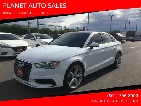 2015 Audi A3 for sale at PLANET AUTO SALES in Lindon UT