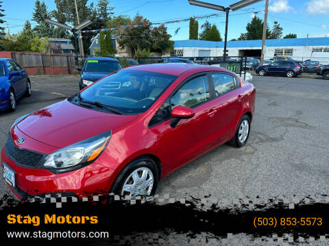 2013 Kia Rio for sale at Stag Motors in Portland OR