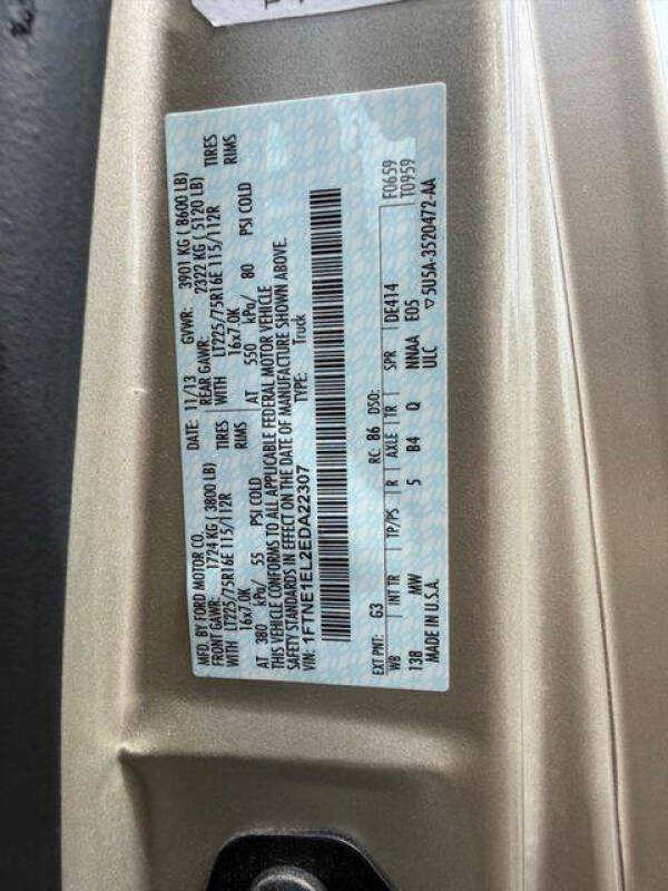 2014 Ford E-Series E-150