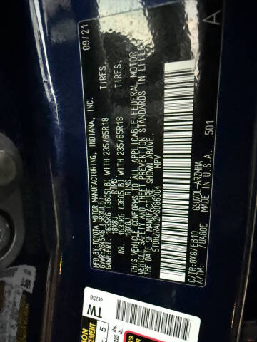 2021 Toyota Highlander XLE