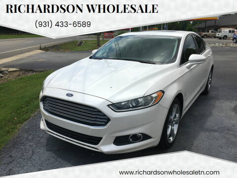 2014 Ford Fusion for sale at RICHARDSON WHOLESALE in Fayetteville TN