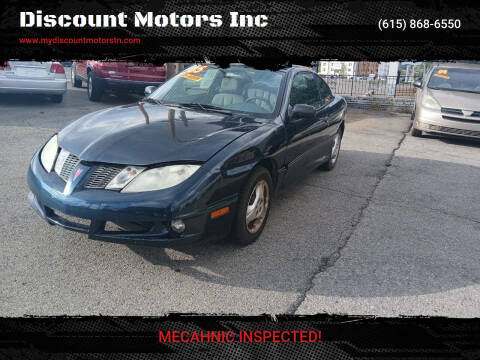 2005 Pontiac Sunfire for sale at Discount Motors Inc in Madison TN