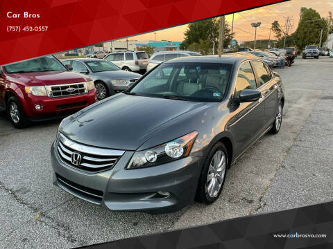 2011 Honda Accord for sale at Car Bros in Virginia Beach VA