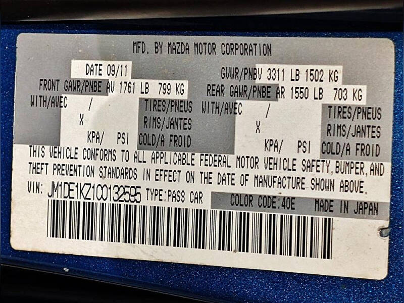 2012 Mazda MAZDA2 Sport