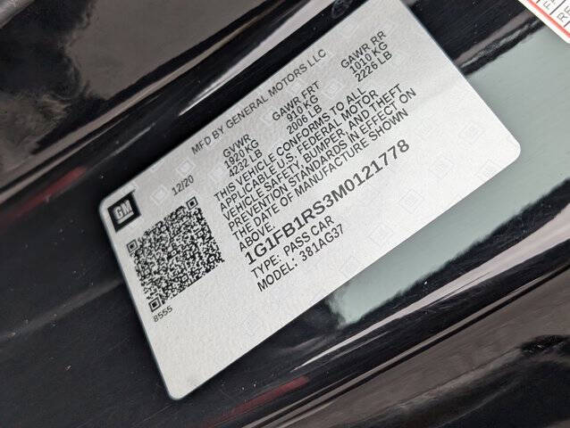 2021 Chevrolet Camaro LT