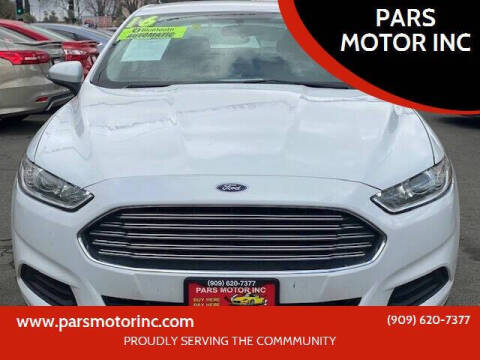 2016 Ford Fusion for sale at PARS MOTOR INC in Pomona CA