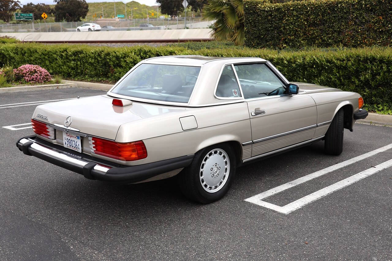 1987 Mercedes-Benz 560-Class for sale at DE AUTOS INC in San Juan Capistrano, CA