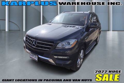 2014 Mercedes-Benz M-Class for sale at Karplus Warehouse in Pacoima CA