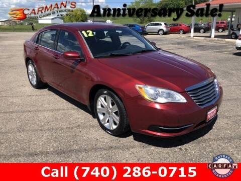 2012 Chrysler 200 for sale at Carmans Used Cars & Trucks in Jackson OH