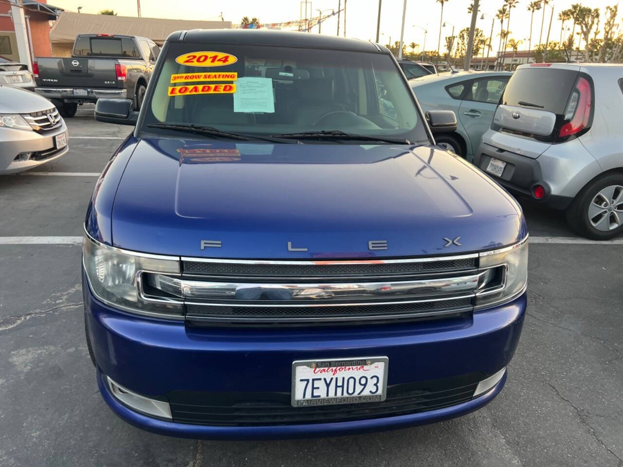 2014 Ford Flex for sale at Unique Auto Sales, Inc. in Bell, CA