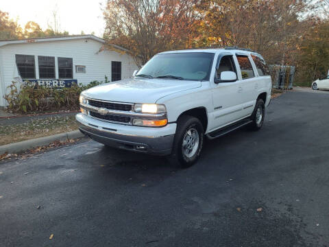 2001 Chevrolet Tahoe for sale at TR MOTORS in Gastonia NC