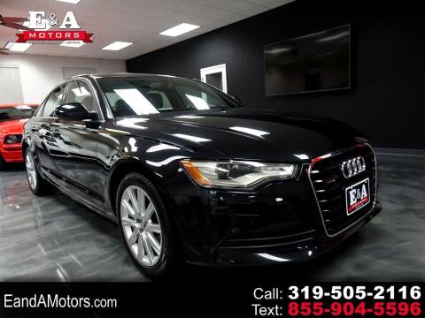 2013 Audi A6 for sale at E&A Motors in Waterloo IA
