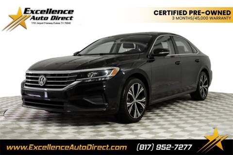 2021 Volkswagen Passat for sale at Excellence Auto Direct in Euless TX