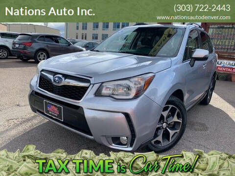 2015 Subaru Forester for sale at Nations Auto Inc. in Denver CO