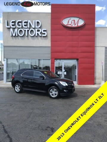 2013 Chevrolet Equinox for sale at Legend Motors of Detroit - Legend Motors of Ferndale in Ferndale MI