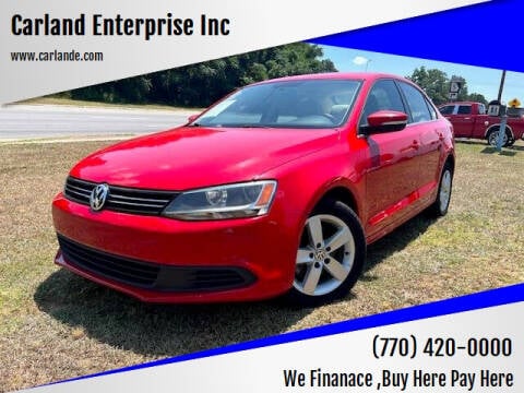 2013 Volkswagen Jetta for sale at Carland Enterprise Inc in Marietta GA