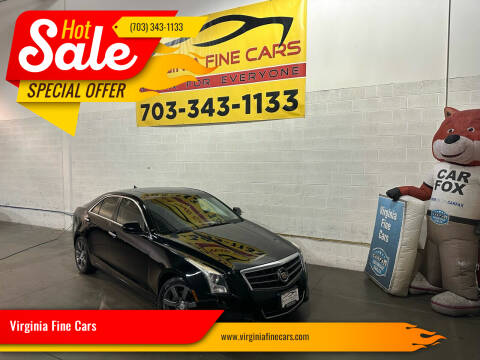 2013 Cadillac ATS for sale at Virginia Fine Cars in Chantilly VA