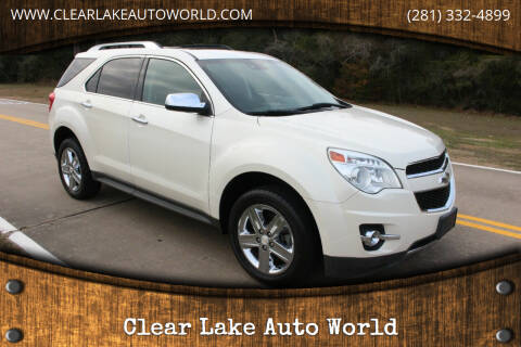 2015 Chevrolet Equinox for sale at Clear Lake Auto World in League City TX