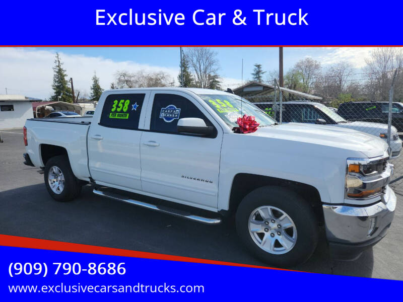 2017 Chevrolet Silverado 1500 for sale at Exclusive Car & Truck in Yucaipa CA