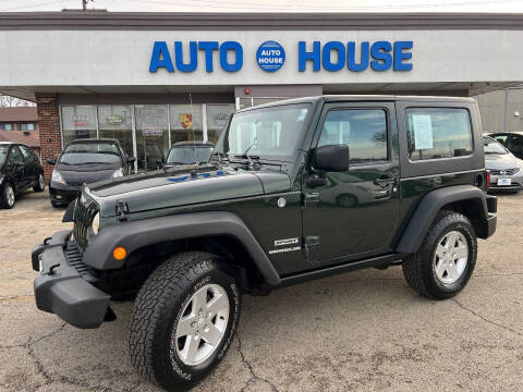 2010 Jeep Wrangler for sale at Auto House Motors in Downers Grove IL