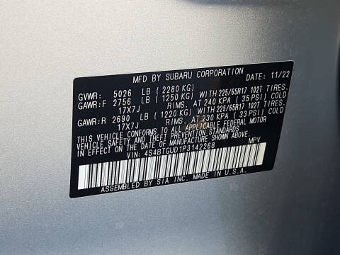 2023 Subaru Outback Wilderness