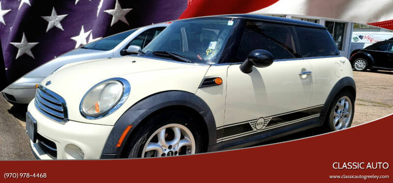 2011 MINI Cooper for sale at Classic Auto in Greeley CO