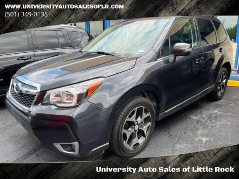 2016 Subaru Forester for sale at University Auto Sales of Little Rock in Little Rock AR
