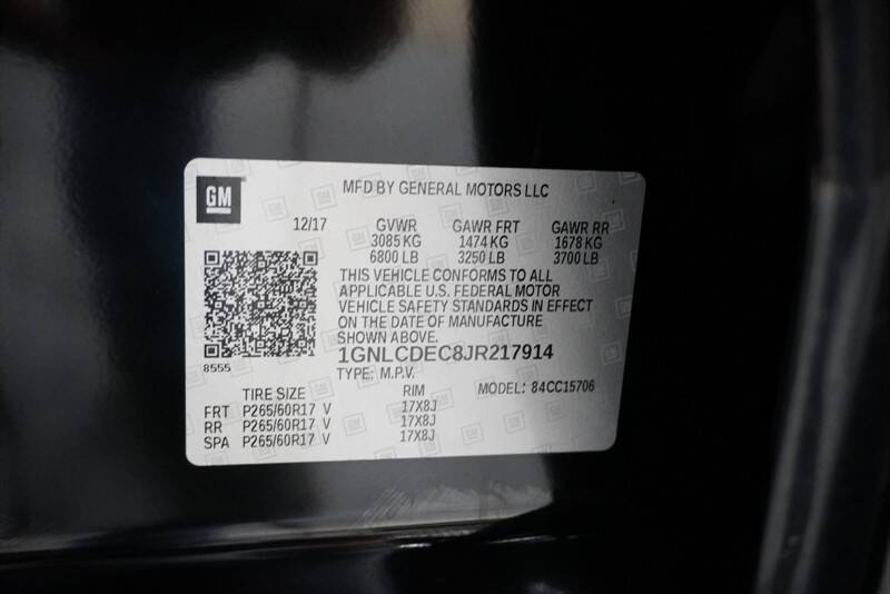 2018 Chevrolet Tahoe Police