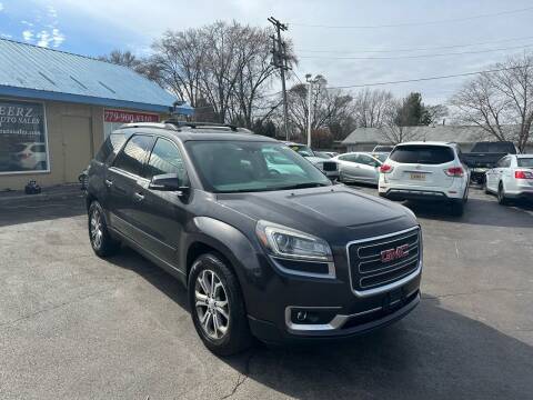 2015 GMC Acadia for sale at Steerz Auto Sales in Frankfort IL