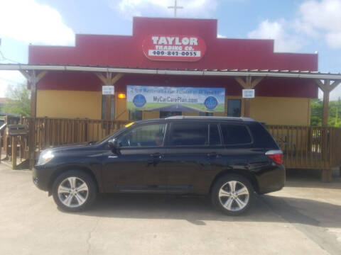 2008 Toyota Highlander for sale at Taylor Trading Co in Beaumont TX