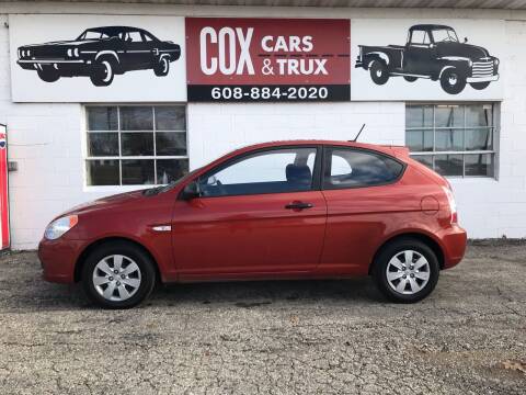 2009 Hyundai Accent for sale at Cox Cars & Trux in Edgerton WI
