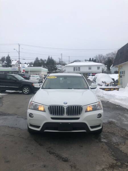 2013 BMW X3 for sale at Victor Eid Auto Sales in Troy NY