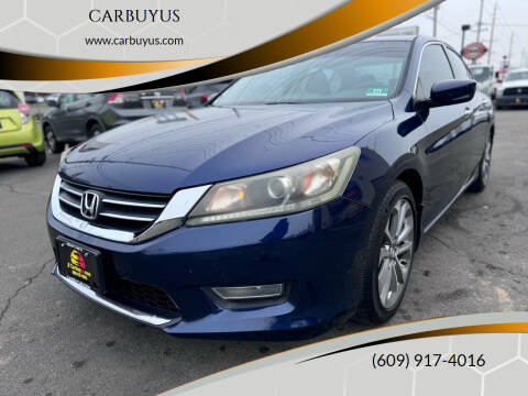 2013 Honda Accord for sale at CARBUYUS in Ewing NJ