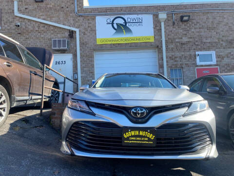 2019 Toyota Camry for sale at Godwin Motors inc in Silver Spring MD