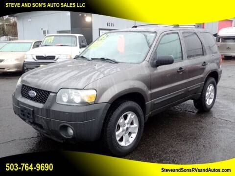 2005 Ford Escape for sale at Steve & Sons Auto Sales 2 in Portland OR
