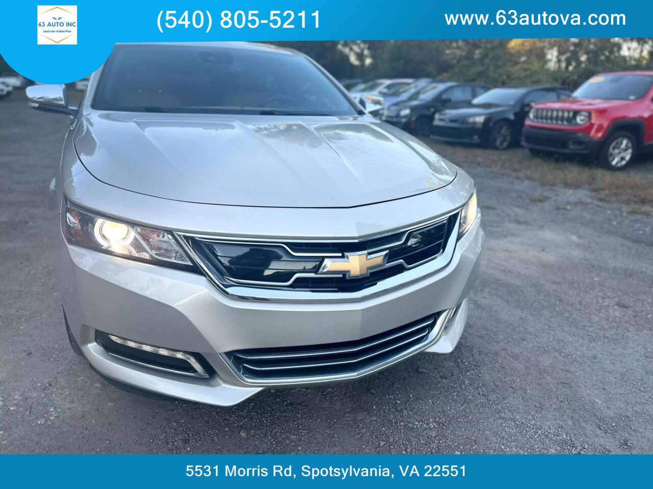 2015 Chevrolet Impala for sale at 63 Auto Inc in Spotsylvania, VA